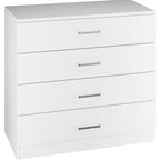 Dakota 4 Drawer Chest - White