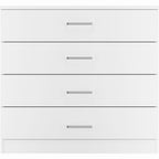 Dakota 4 Drawer Chest - White