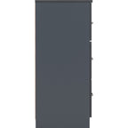 Dakota 6 Drawer Chest - Dark Grey