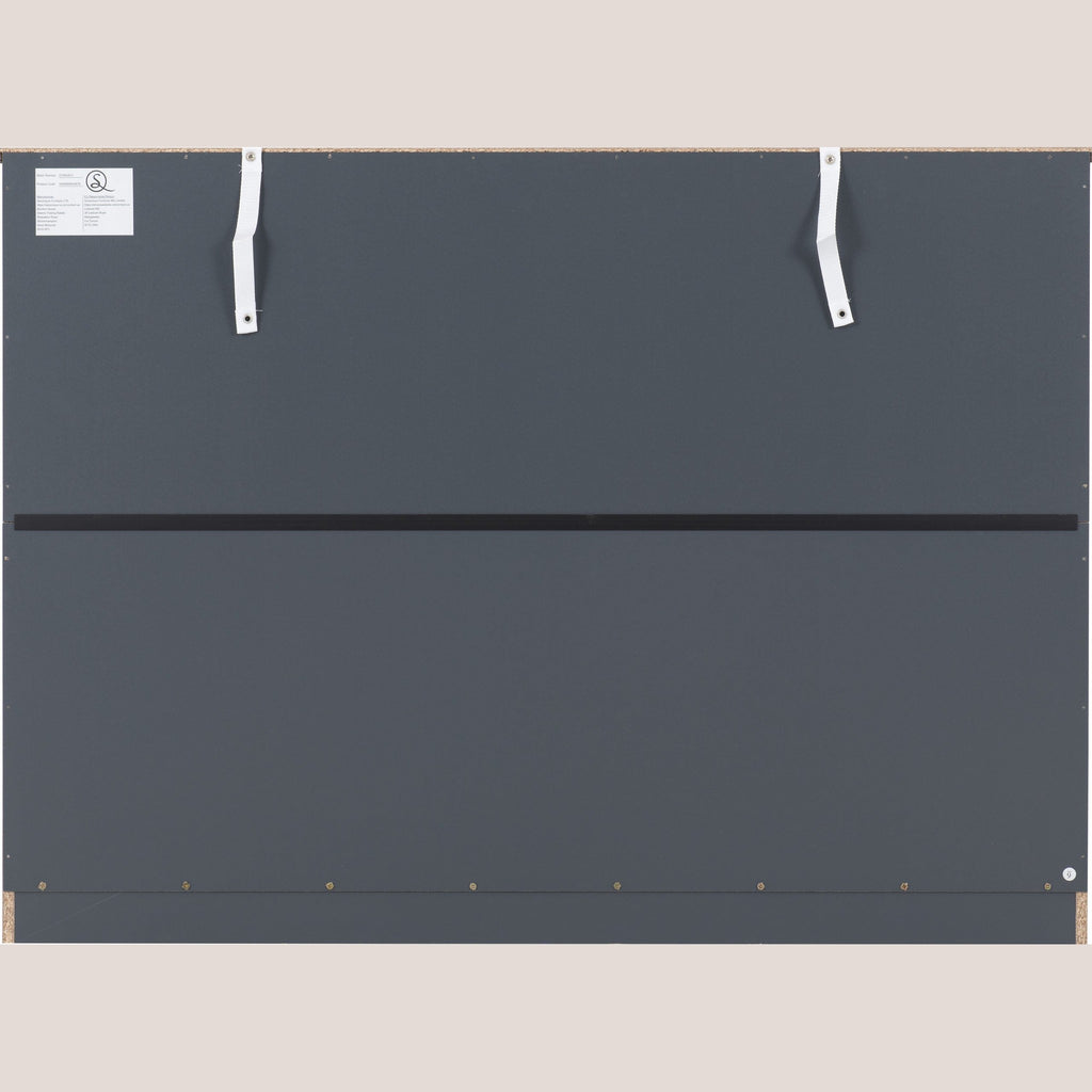 Dakota 6 Drawer Chest - Dark Grey