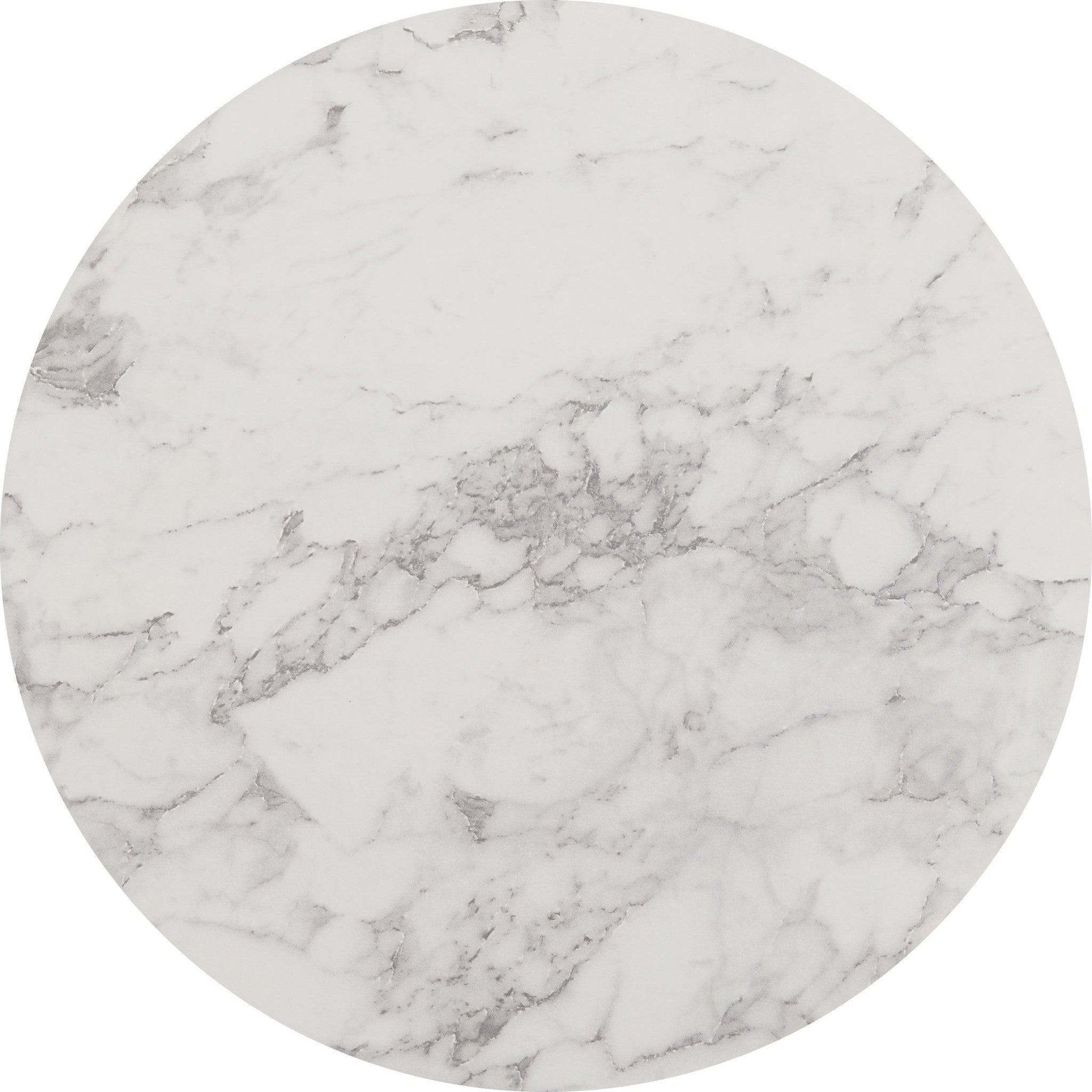 Dallas Side Table - Marble/Gold Effect