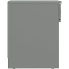 Denver 1 Drawer Bedside - Grey Gloss