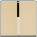 Denver 1 Drawer Bedside - Grey Gloss