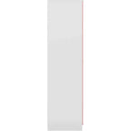 Denver 2 Door Wardrobe - White/Pink Gloss