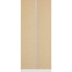Denver 2 Door Wardrobe - White/Pink Gloss