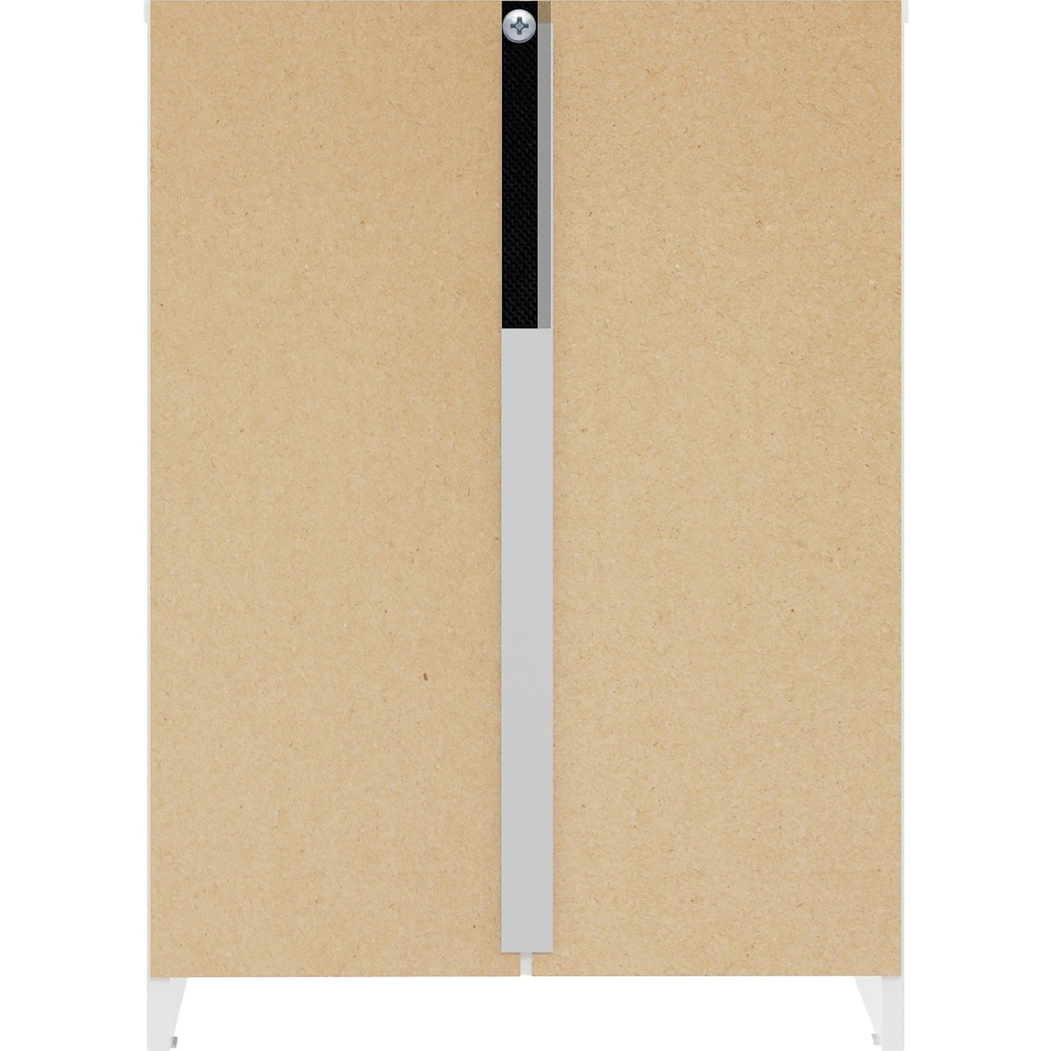 Denver 3 Drawer Bedside - White Gloss