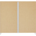 Denver 4 Drawer Chest - White/Pink Gloss