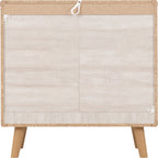 Dixie 3 Drawer Chest - Dusty Grey/White