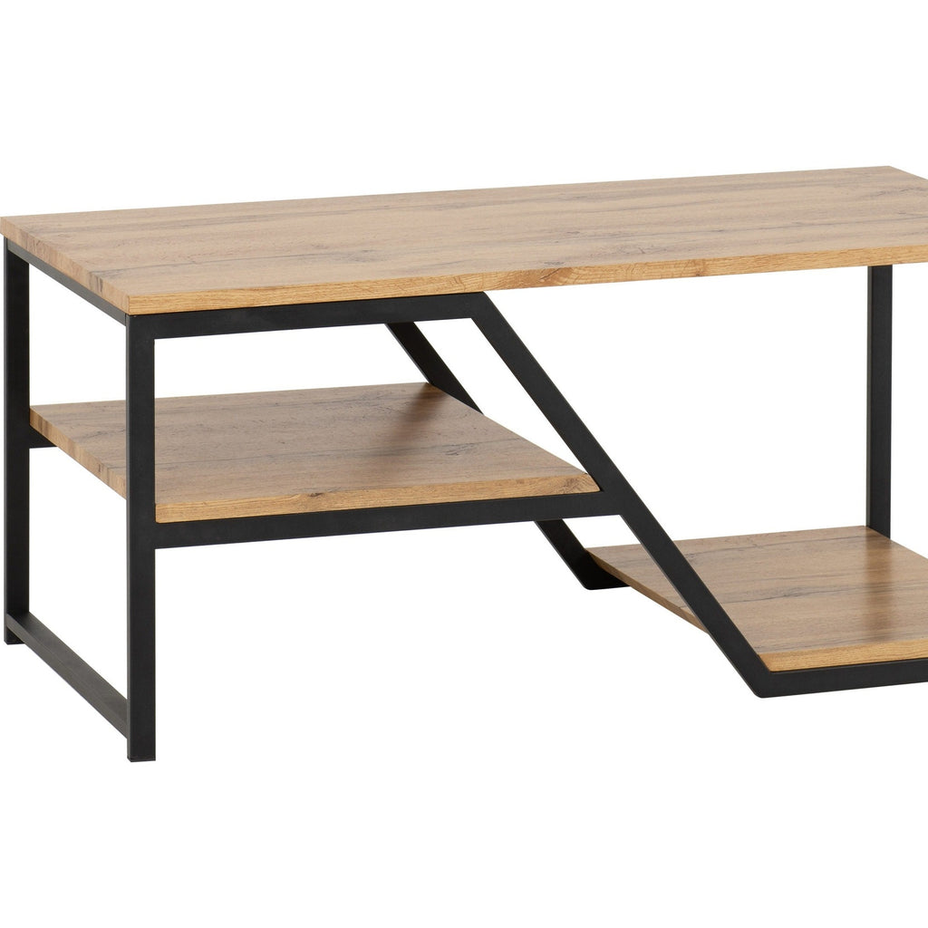 Durham Coffee Table - Light Oak Effect
