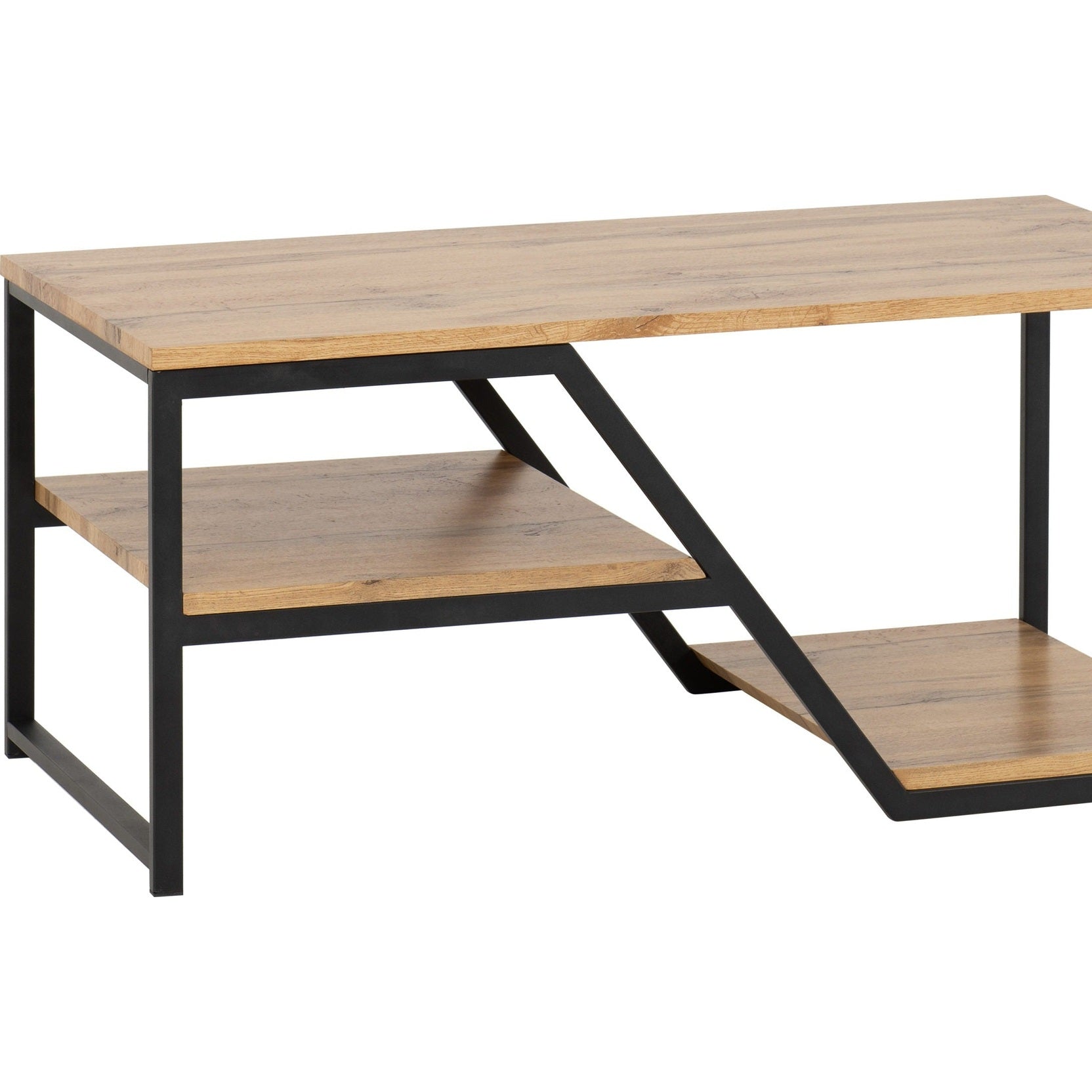 Durham Coffee Table - Light Oak Effect