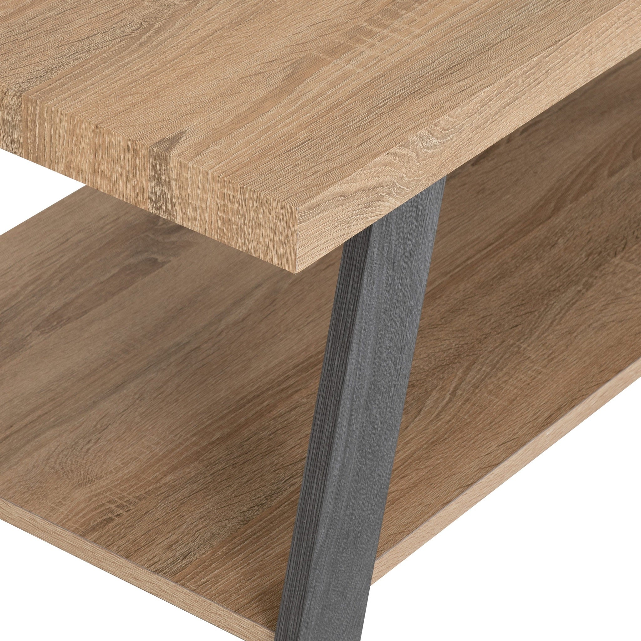 Eddie Coffee Table - Grey/Sonoma Effect