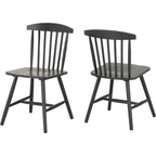 Emery Dining Chair X2 Per Box - Dark Grey