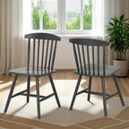 Emery Dining Chair X2 Per Box - Dark Grey