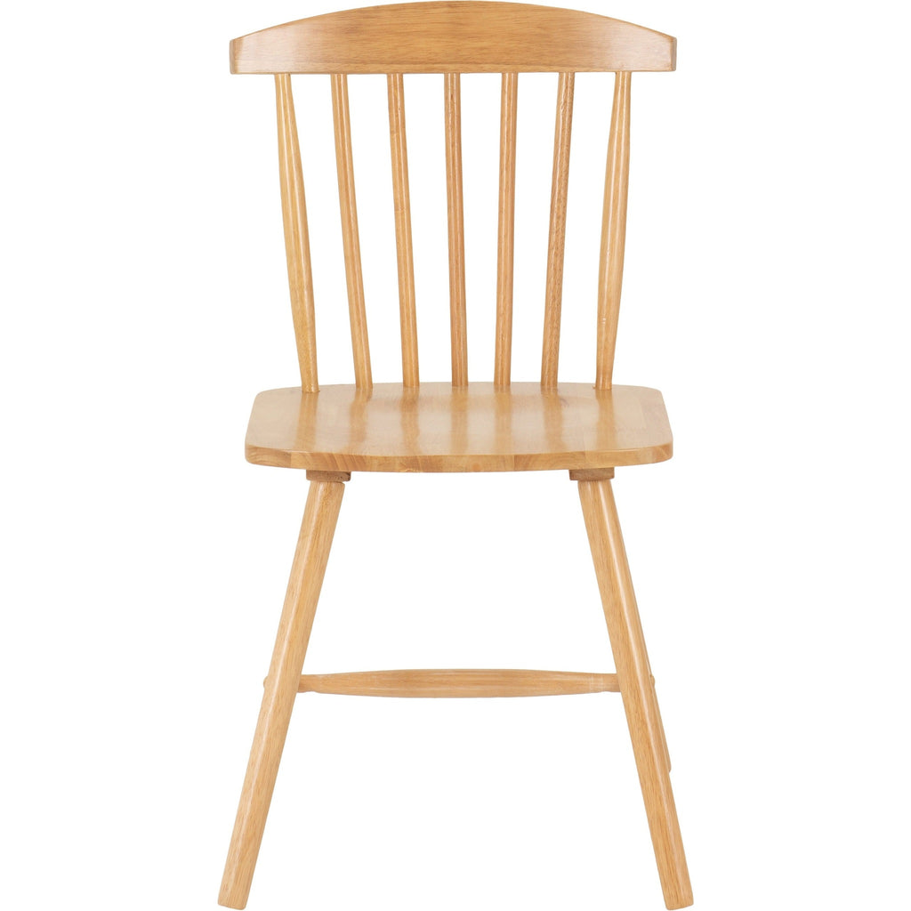 Emery Dining Chair X2 Per Box - Natural Oak Effect