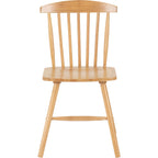 Emery Dining Chair X2 Per Box - Natural Oak Effect