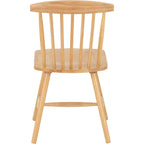 Emery Dining Chair X2 Per Box - Natural Oak Effect