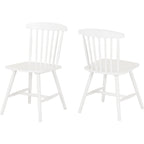 Emery Dining Chair X2 Per Box - White