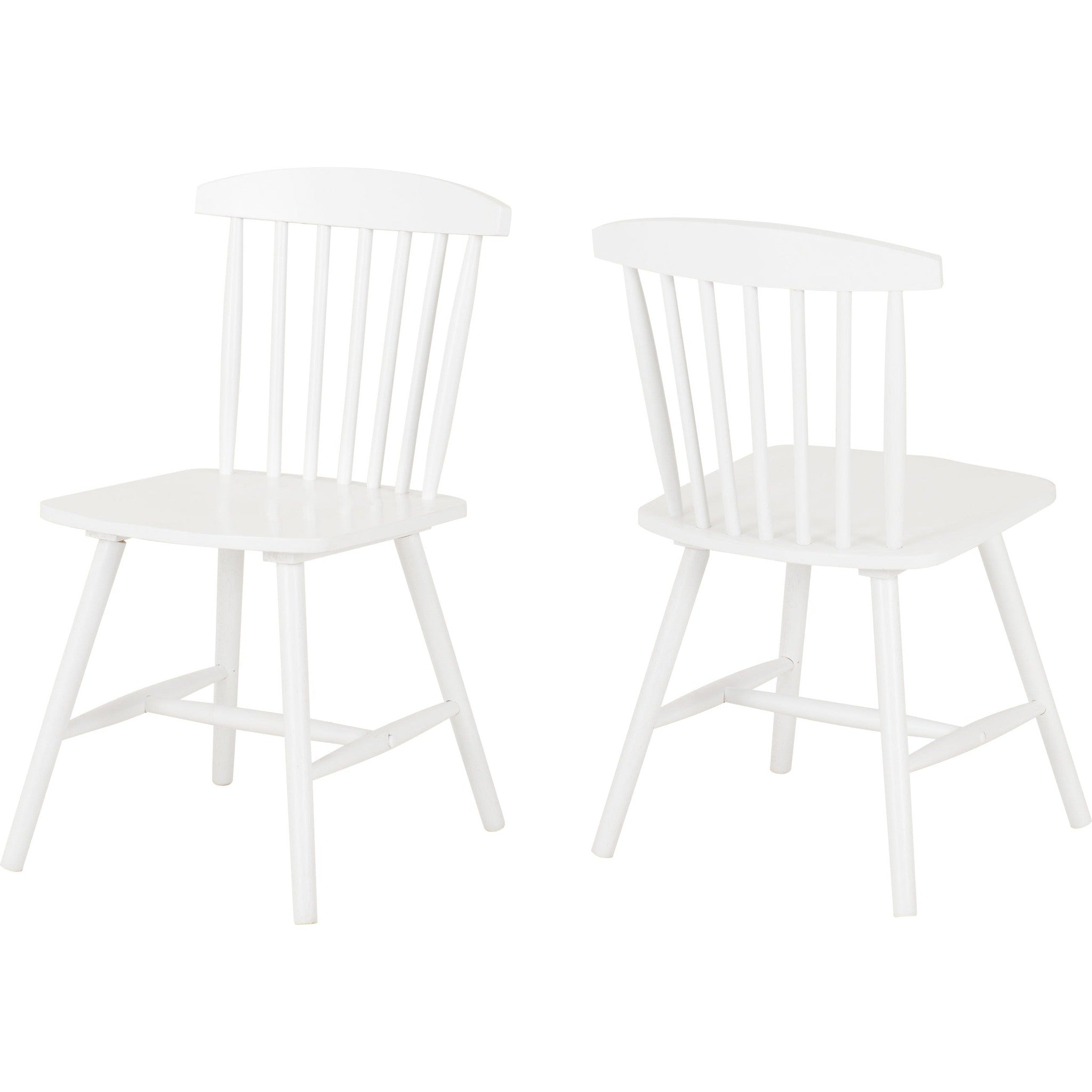 Emery Dining Chair X2 Per Box - White