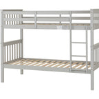 Erin 3' Bunk Bed - Light Grey