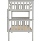 Erin 3' Bunk Bed - Light Grey