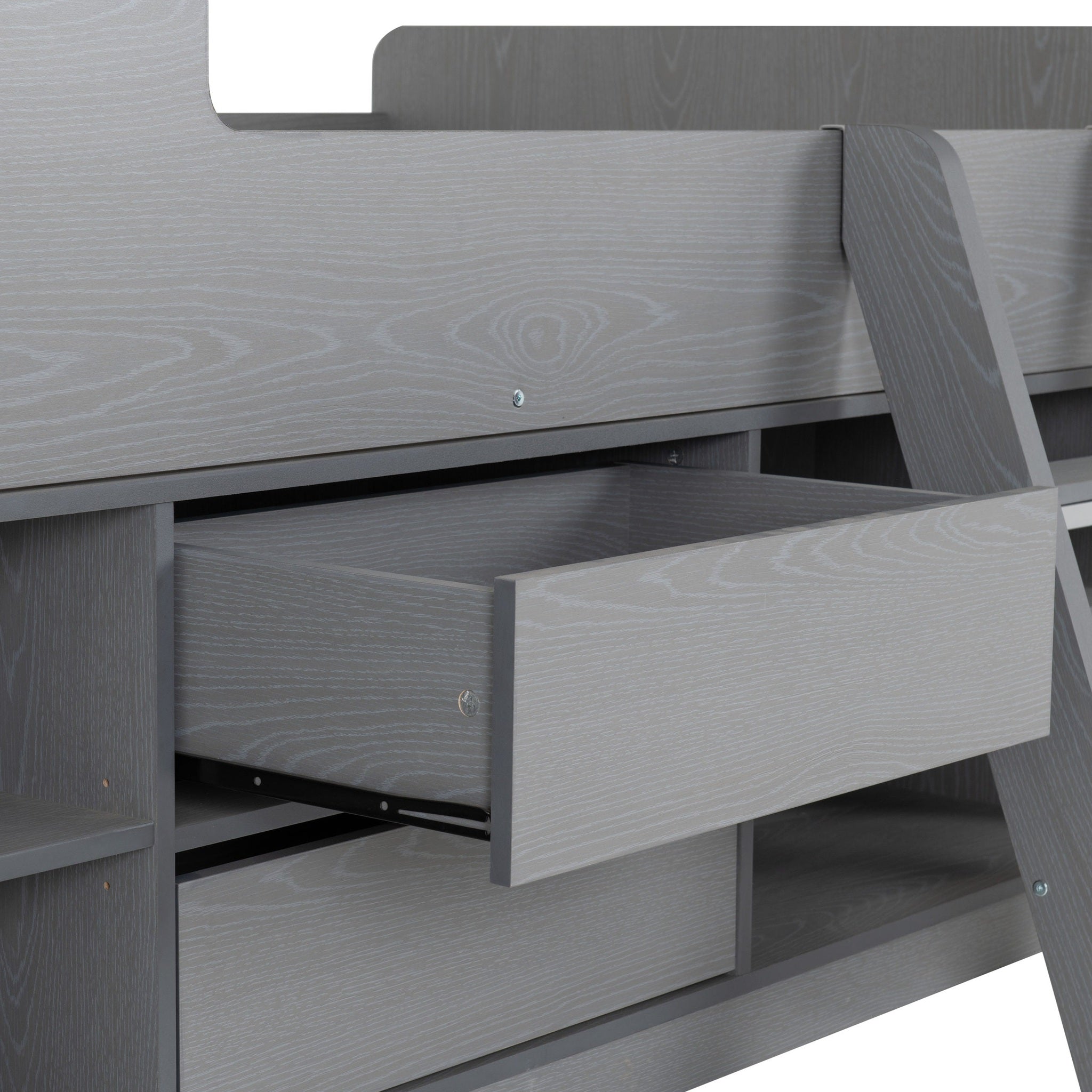 Felix Low Sleeper Bed - Grey