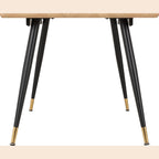 Hamilton & Avery Large Dining Set X6 Chairs - Medium Oak Effect/Emerald Green Velvet