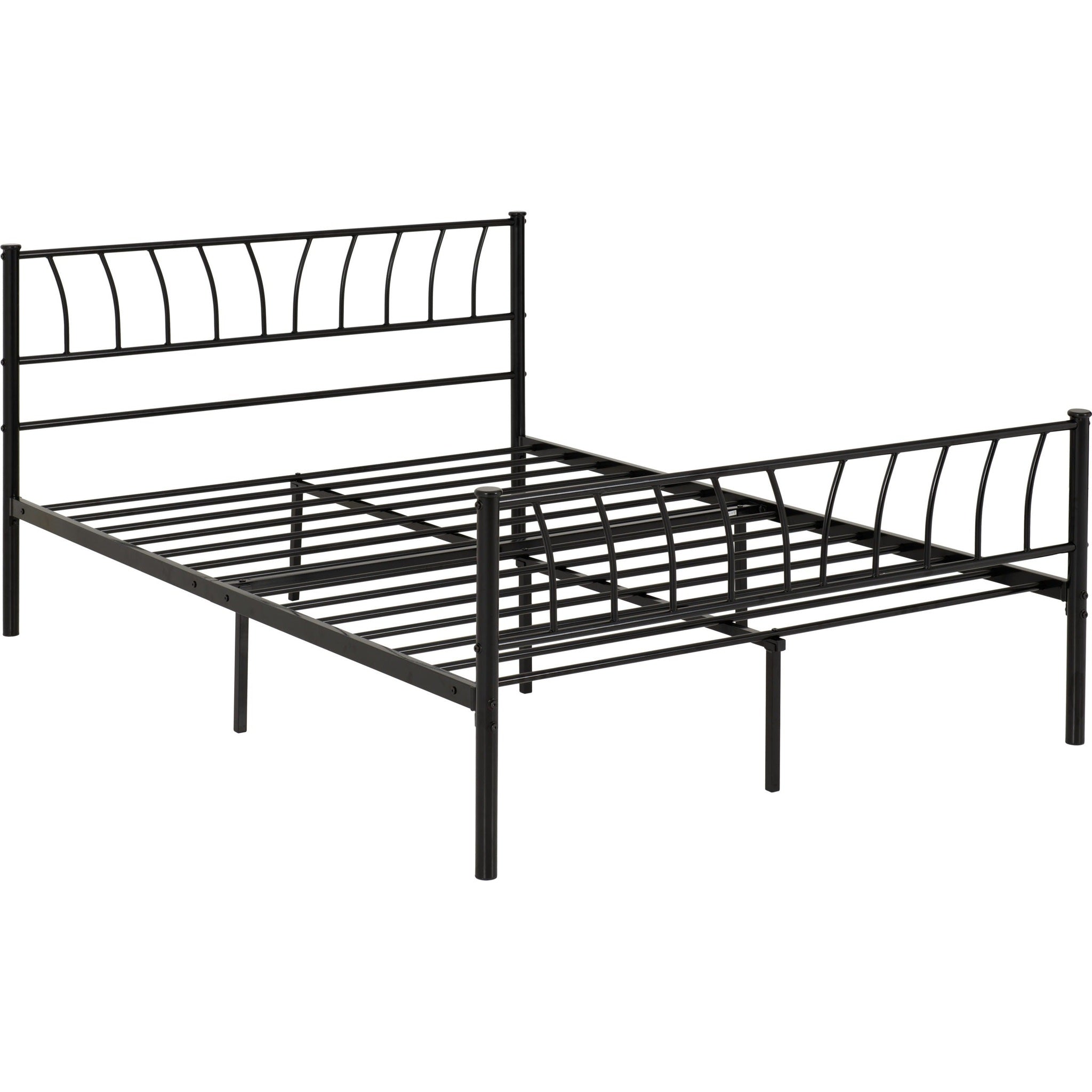 Harlow 4'6" Bed - Black