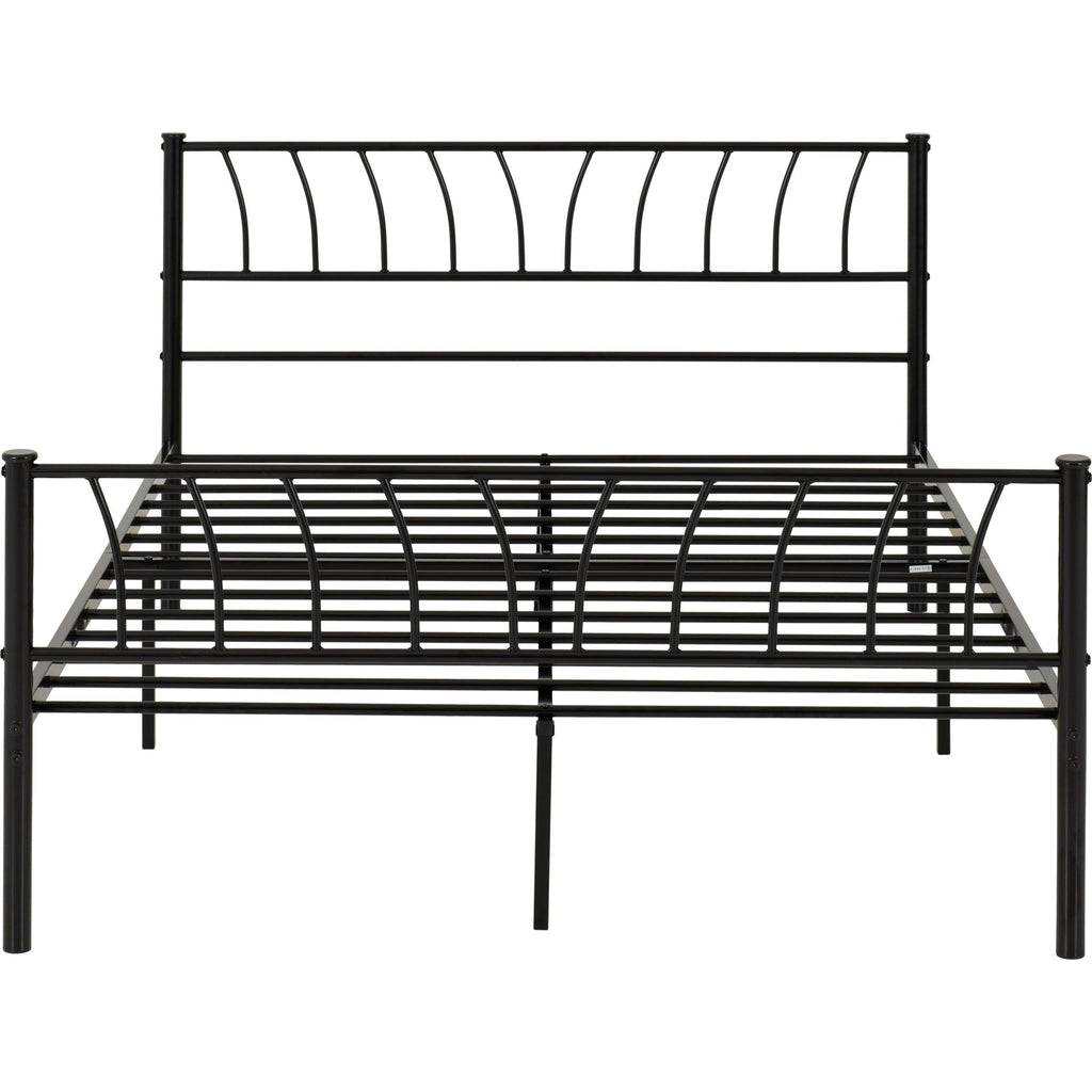 Harlow 4'6" Bed - Black