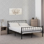 Harlow 4'6" Bed - Black