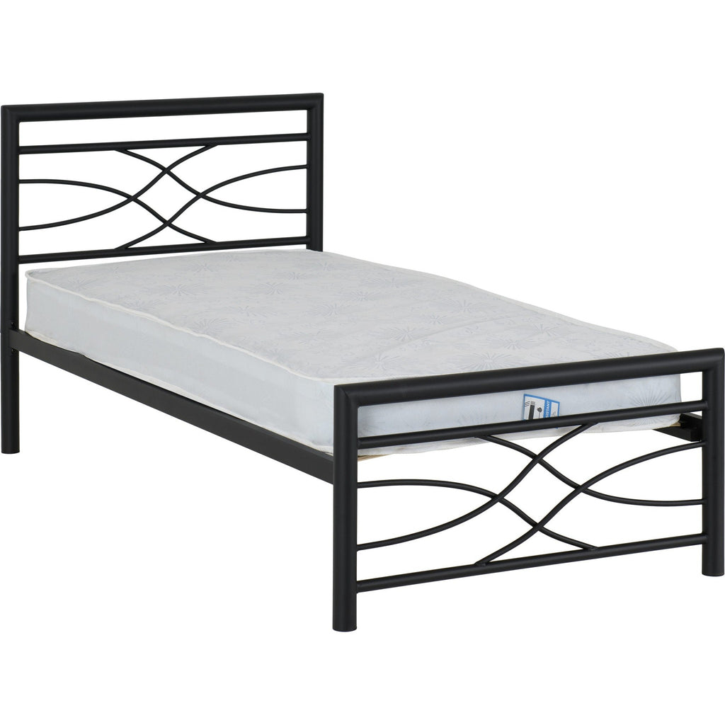 Kelly 3' Bed - Black