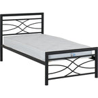 Kelly 3' Bed - Black