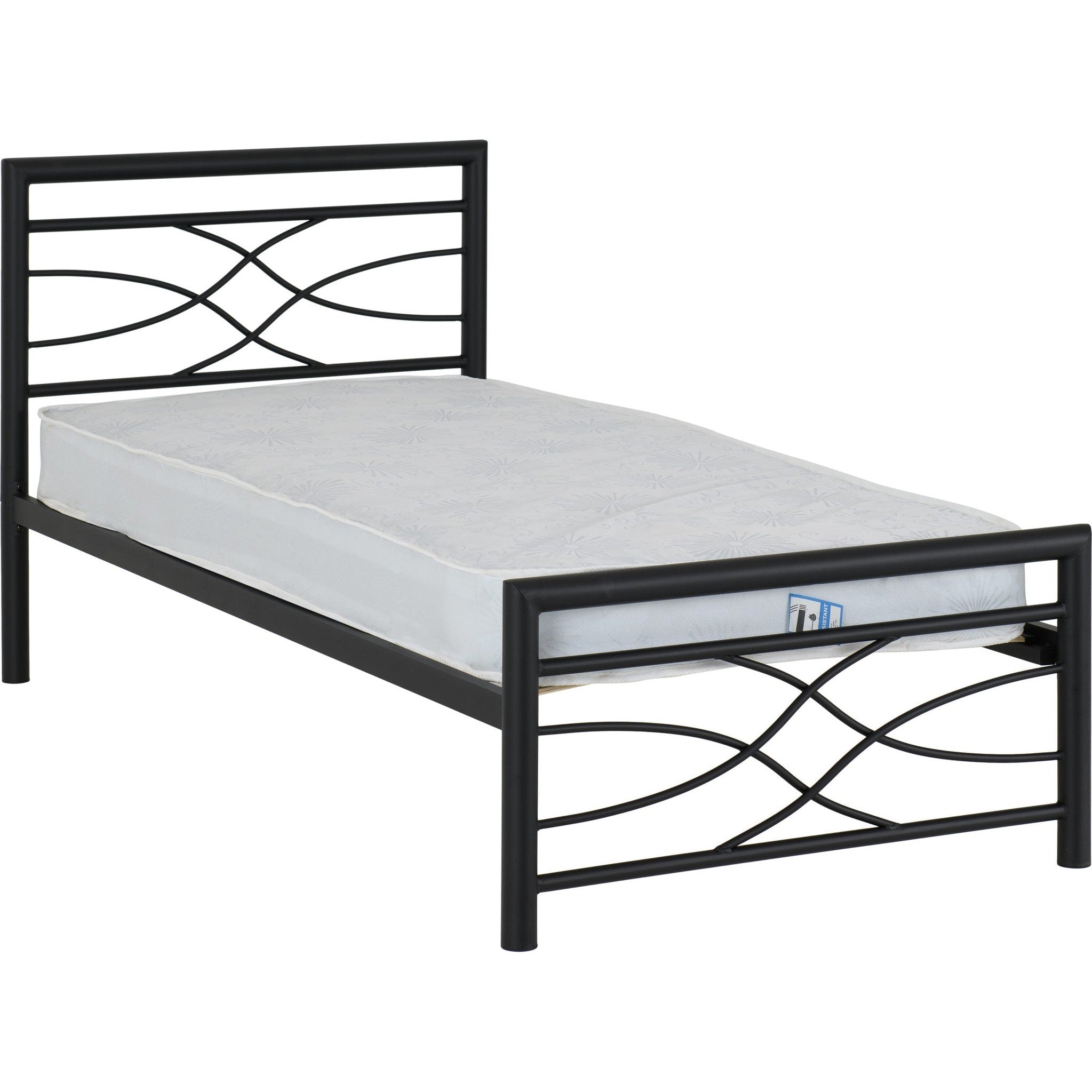 Kelly 3' Bed - Black