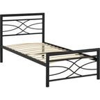 Kelly 3' Bed - Black
