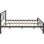 Kelly 4'6" Bed - Black