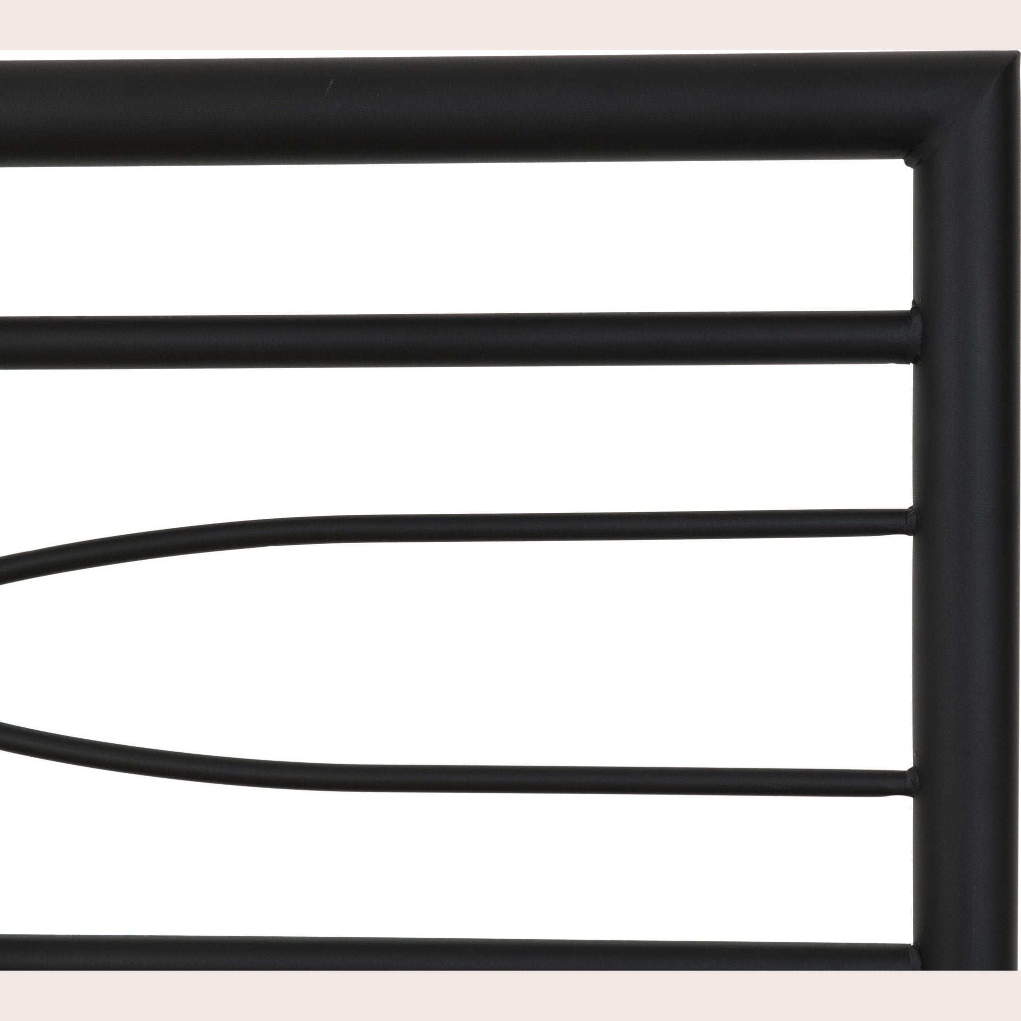 Kelly 4'6" Bed - Black
