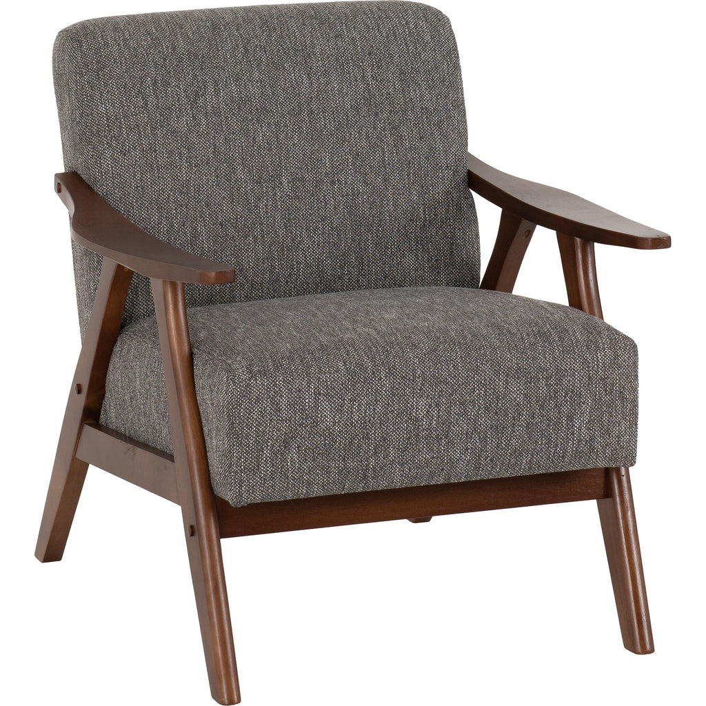 Kendra Accent Chair - Grey Fabric