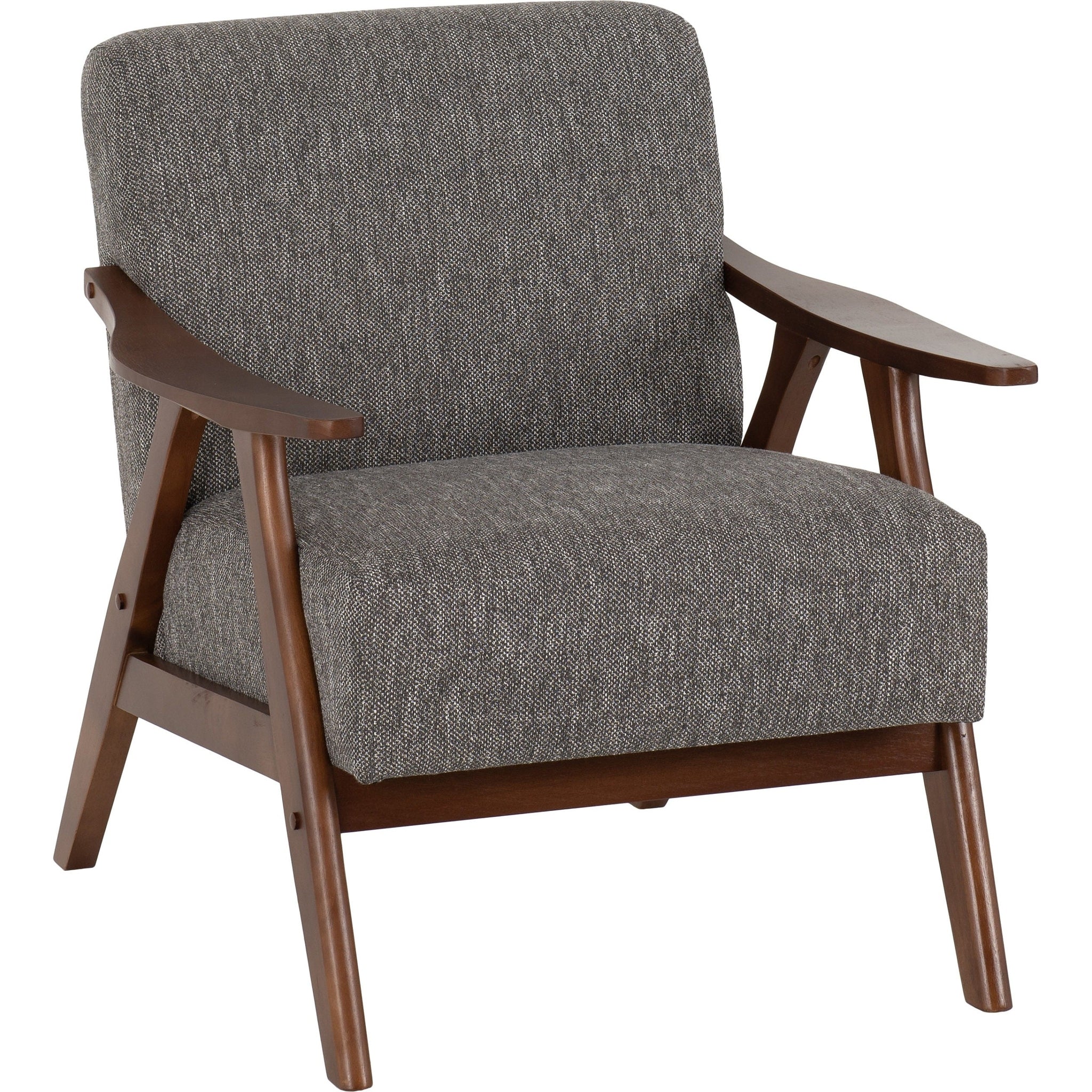 Kendra Accent Chair - Grey Fabric