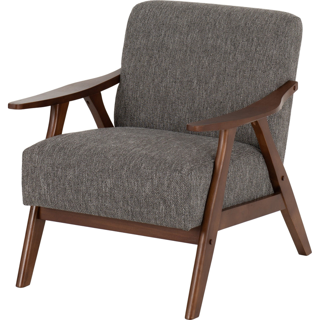 Kendra Accent Chair - Grey Fabric