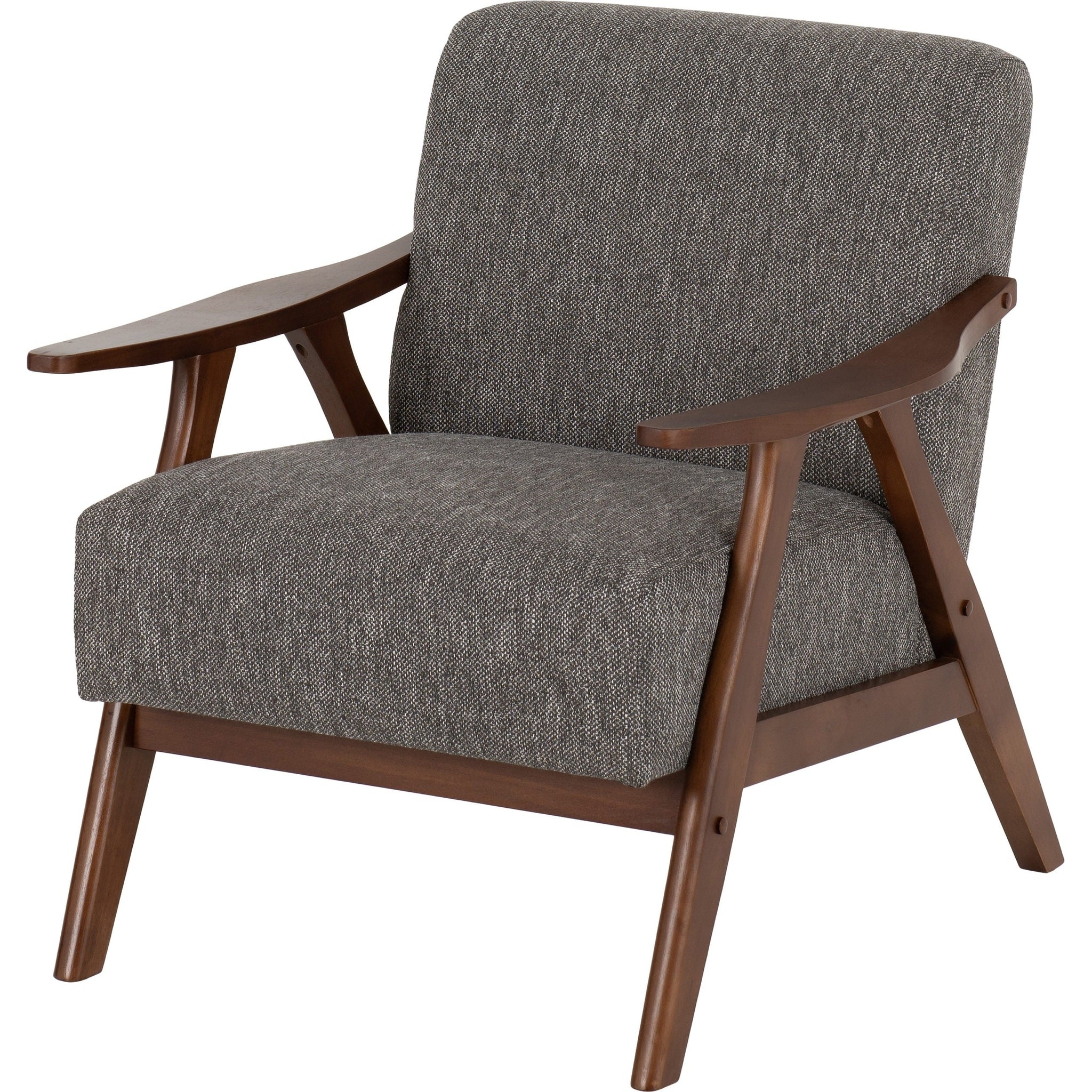 Kendra Accent Chair - Grey Fabric