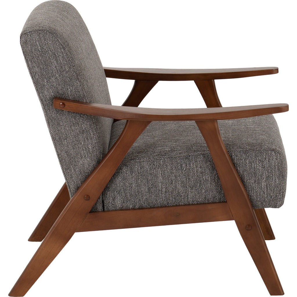 Kendra Accent Chair - Grey Fabric