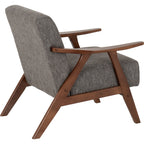 Kendra Accent Chair - Grey Fabric