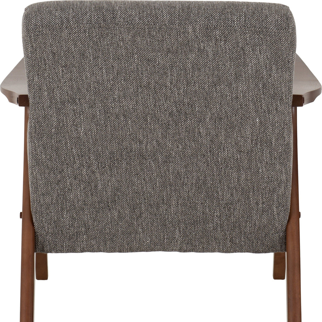 Kendra Accent Chair - Grey Fabric