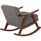 Kendra Rocking Chair - Grey Fabric
