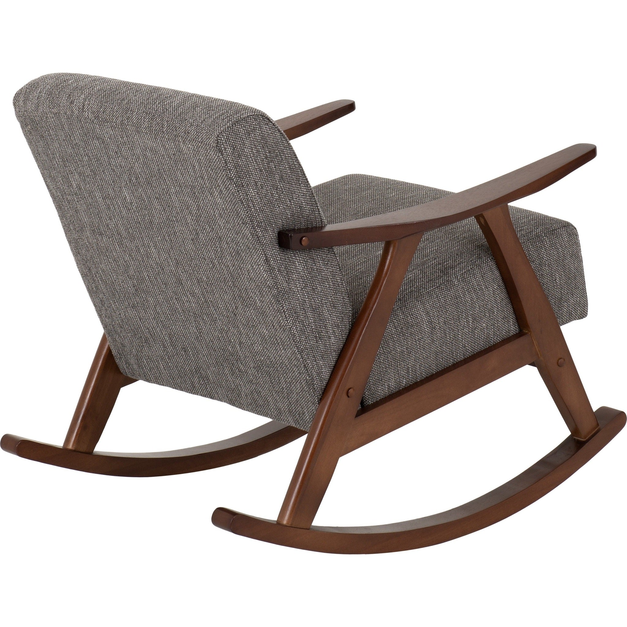 Kendra Rocking Chair - Grey Fabric