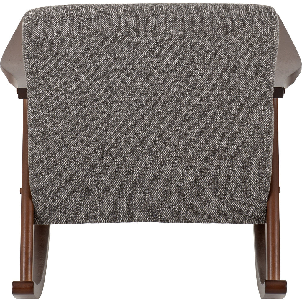 Kendra Rocking Chair - Grey Fabric