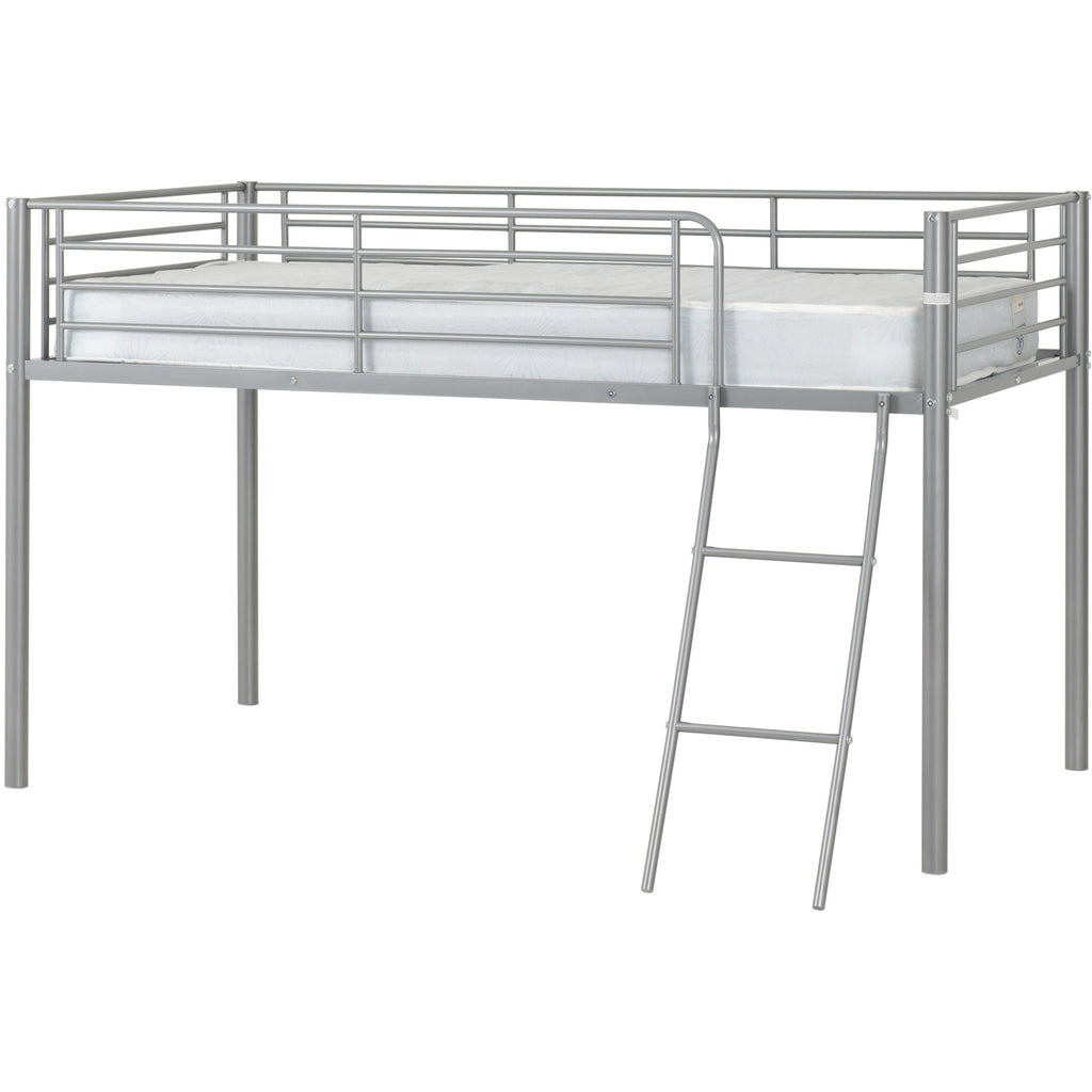 Kora Mid Sleeper Bed - Silver