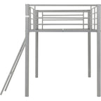 Kora Mid Sleeper Bed - Silver