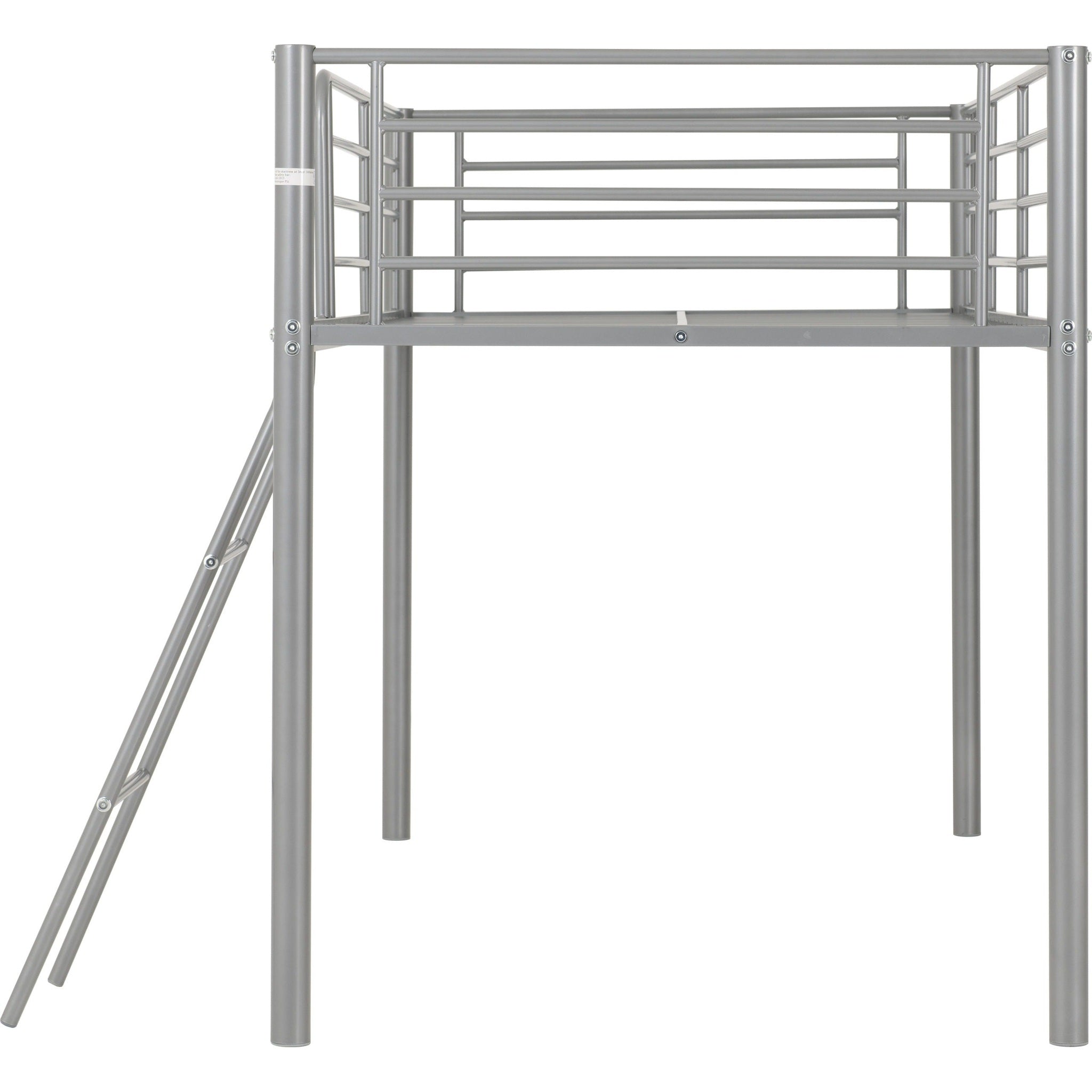 Kora Mid Sleeper Bed - Silver