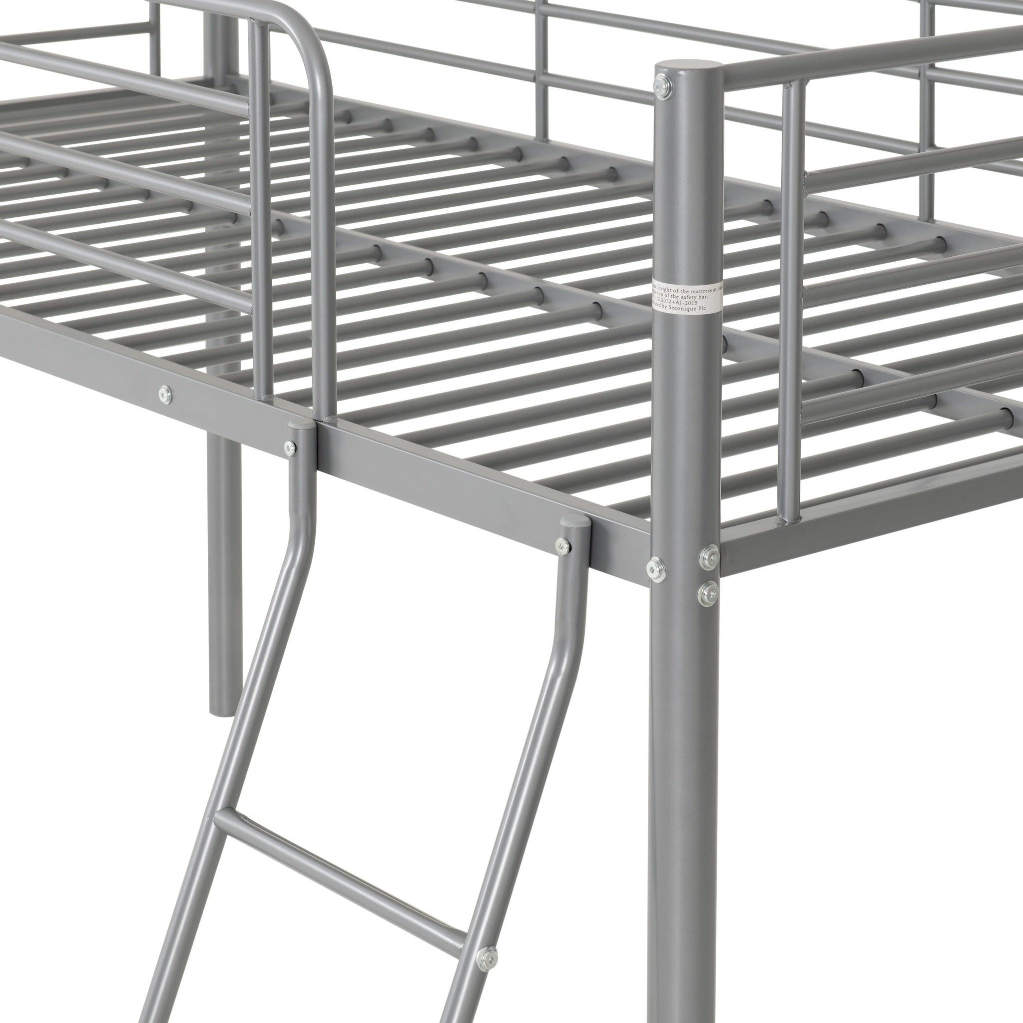 Kora Mid Sleeper Bed - Silver