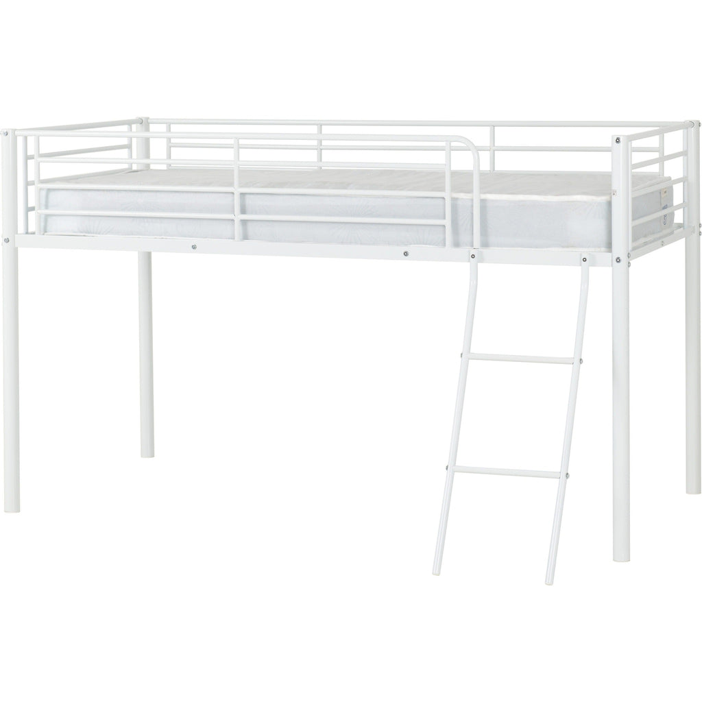 Kora Mid Sleeper Bed - White